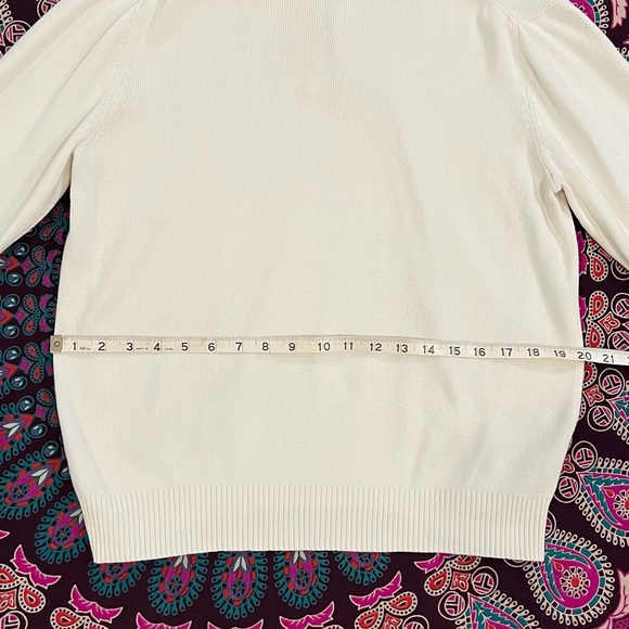 Dockers Half-Zip Sweater - White - Picture 8 of 9
